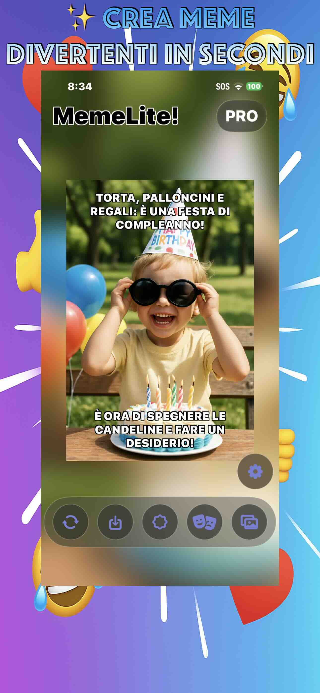 Anteprima di MemeLite!